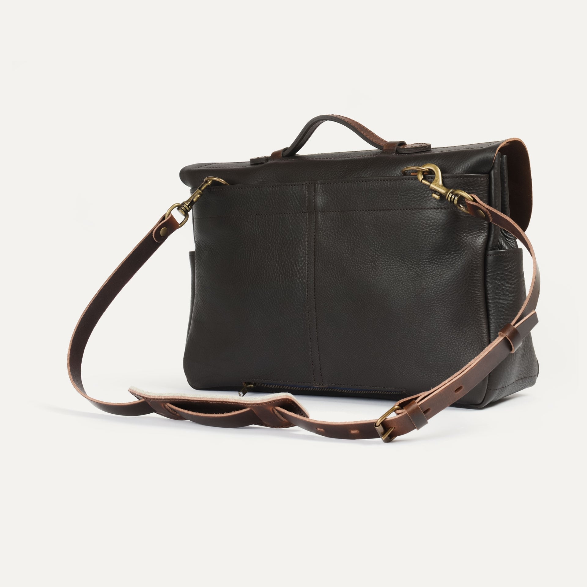 Satchel bag Charles - Dark Brown (image n°3)