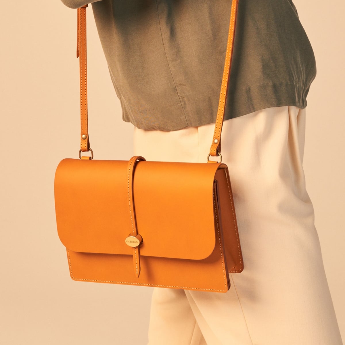 Bolso de mano Jordi - Miel (imagen n.º 5)