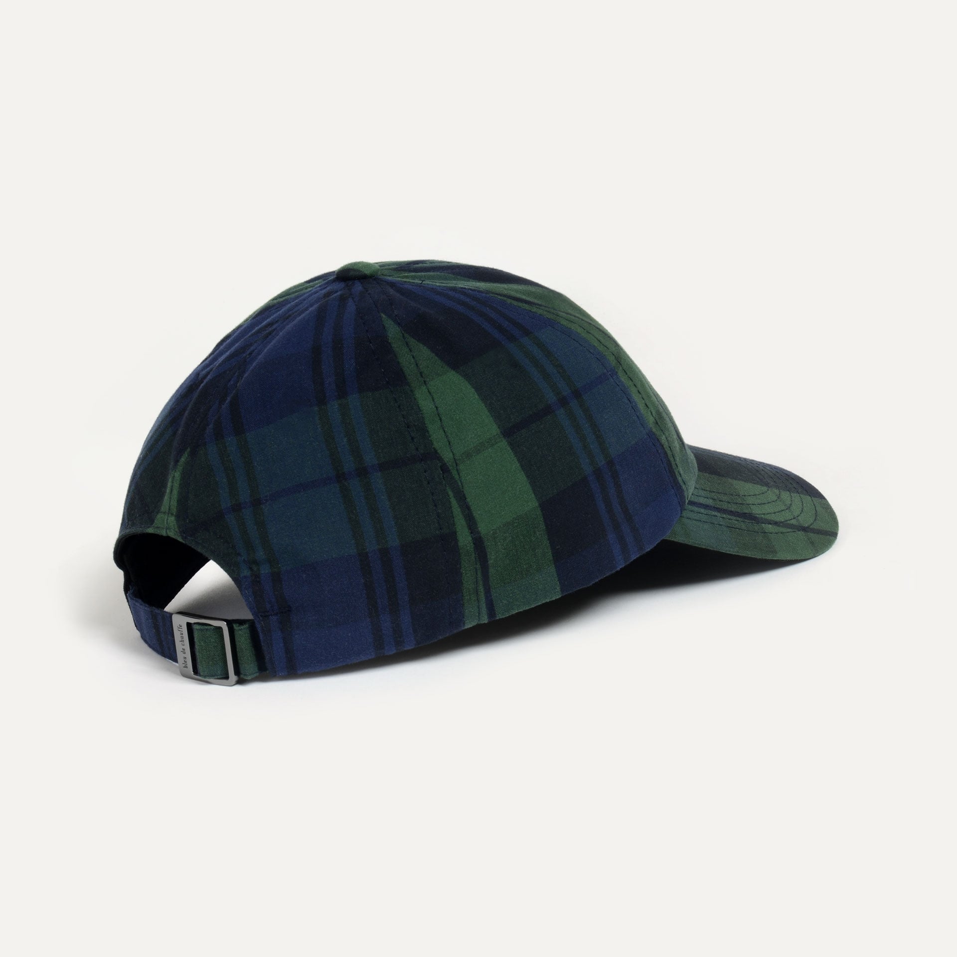 Kappe Gaspard - Tartan Marineblau (image n°2)