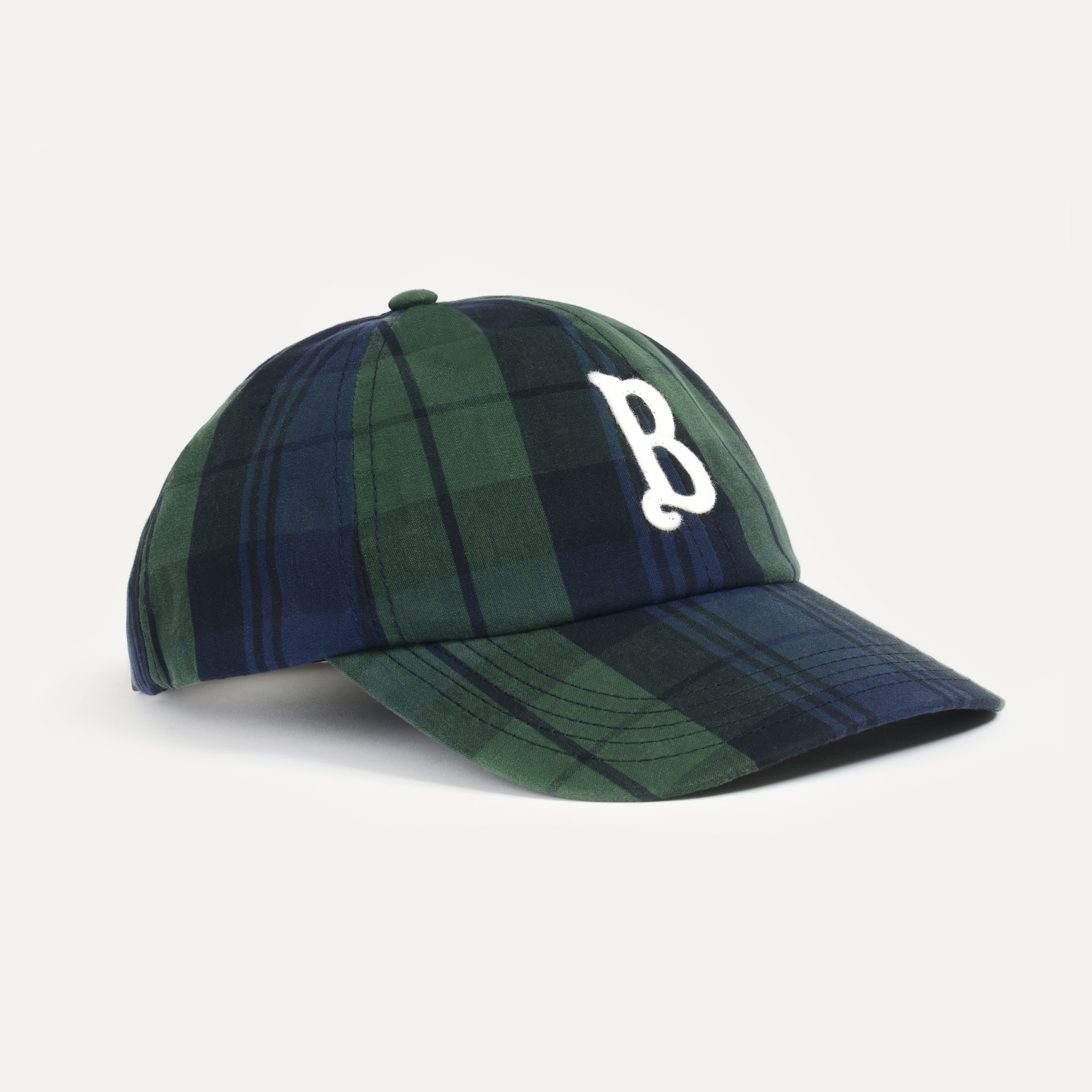 Kappe Gaspard - Tartan Marineblau (image n°1)