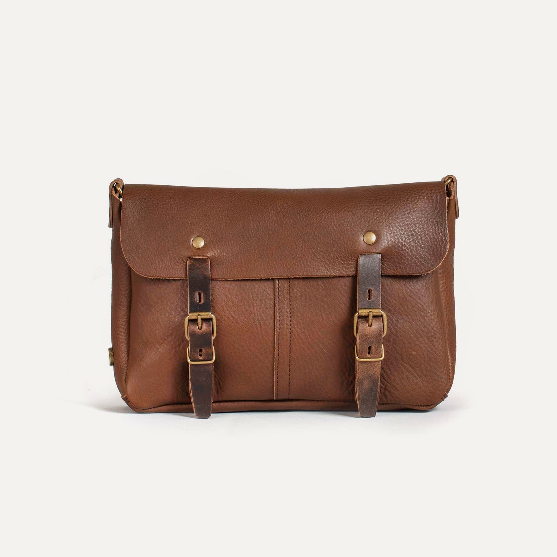 Klempnertasche Leo - Bernsteinbraun (image n°1)