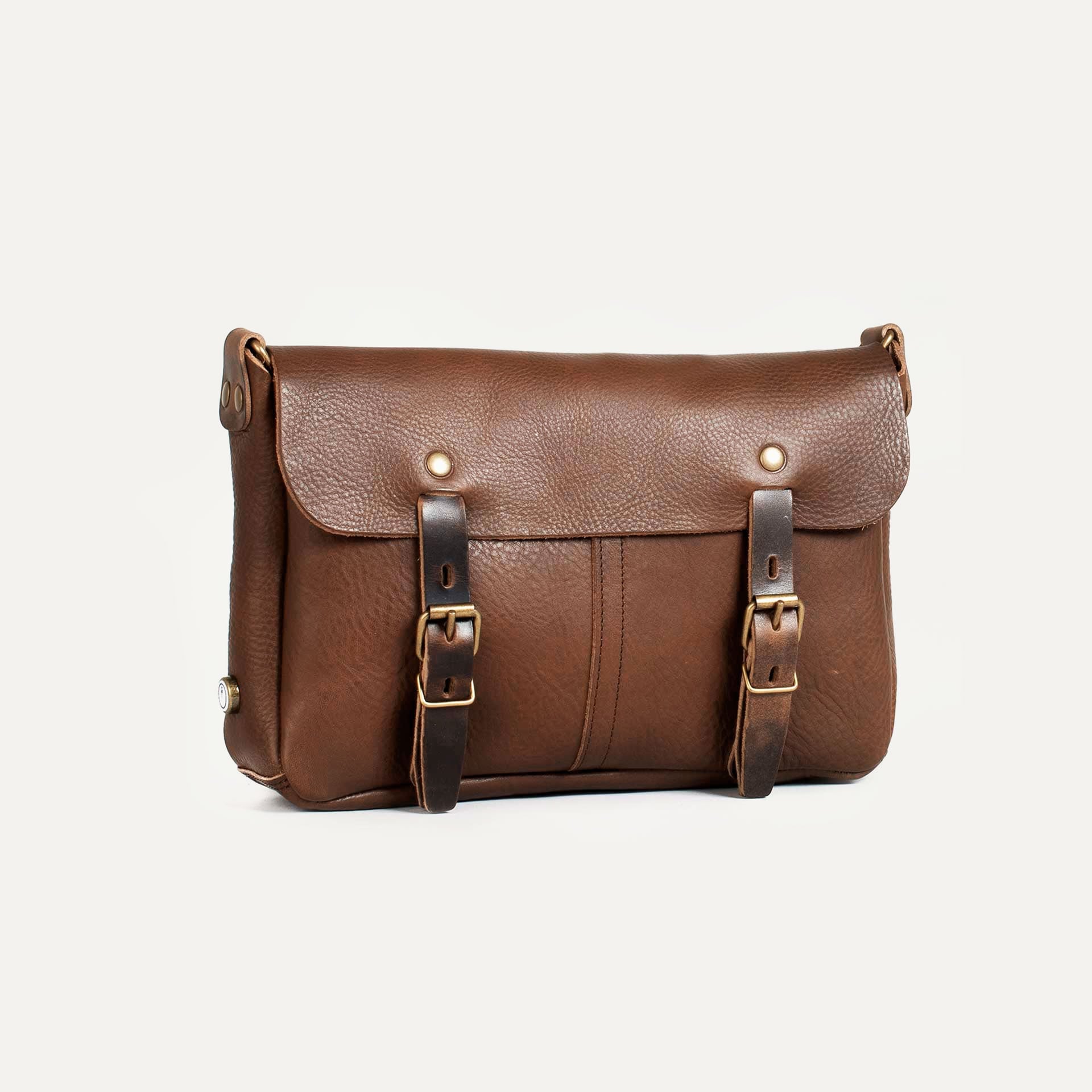 Bolso Plombier Léo - Marrón ámbar (imagen n.º 2)