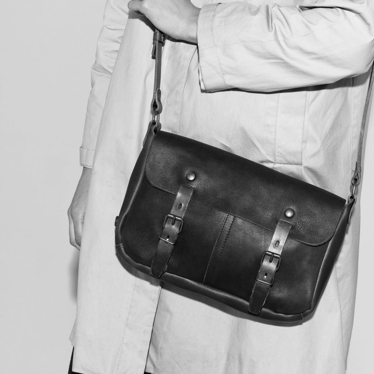 Klempnertasche Leo - Bernsteinbraun (image n°6)