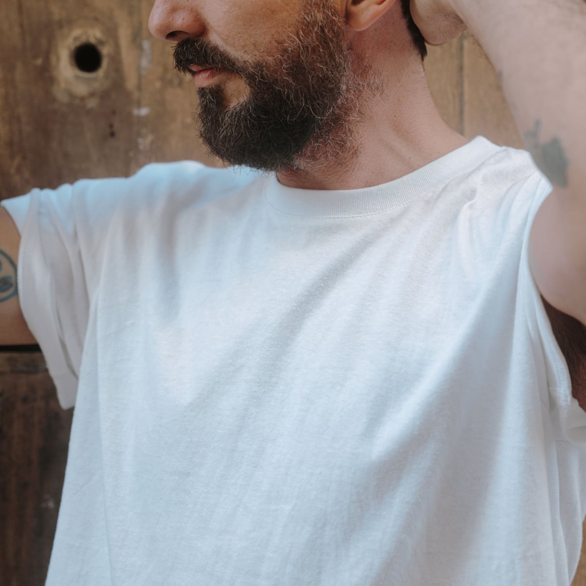 The MWC cotton hemp T Shirt - White (image n°5)