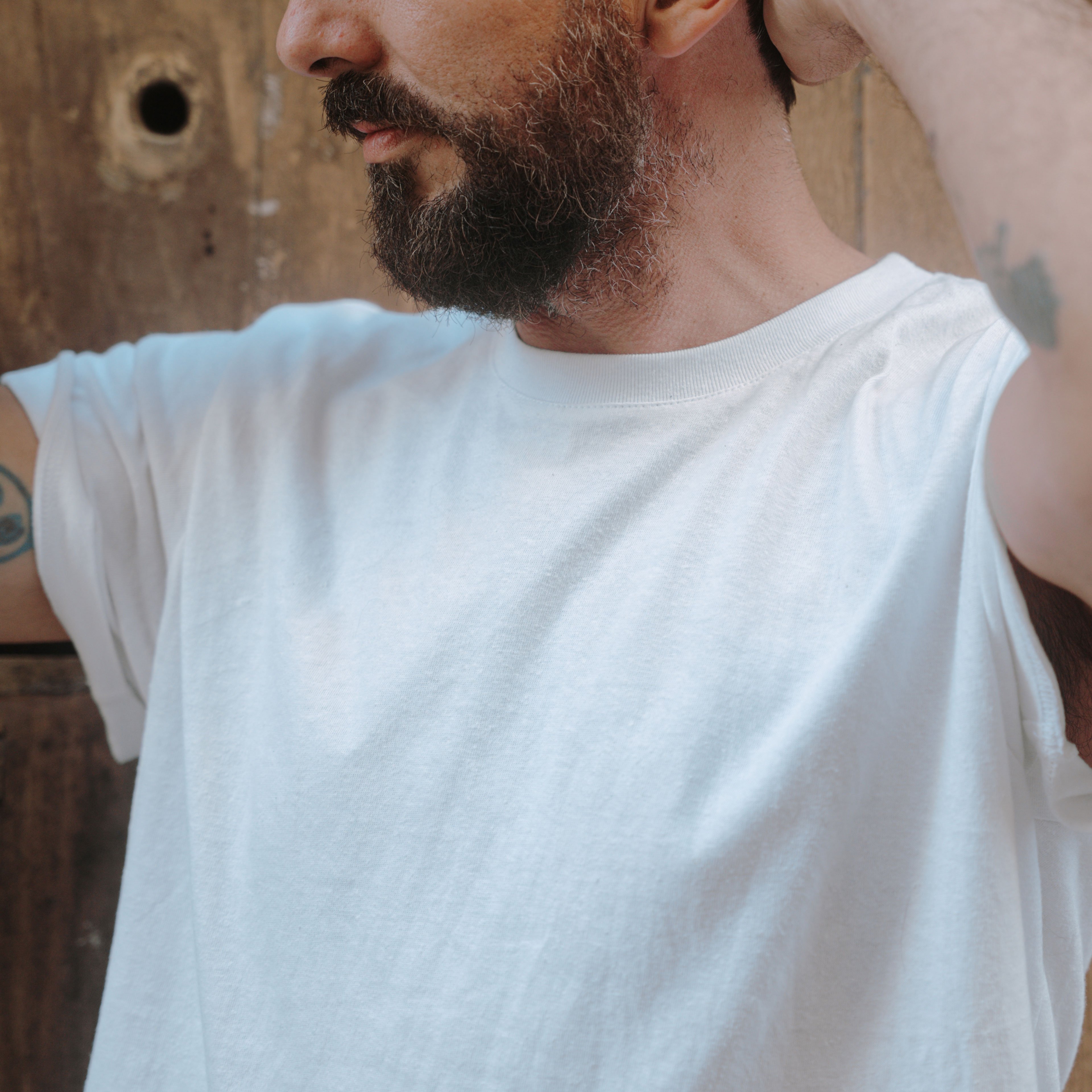 The MWC cotton hemp T Shirt - White (image n°5)