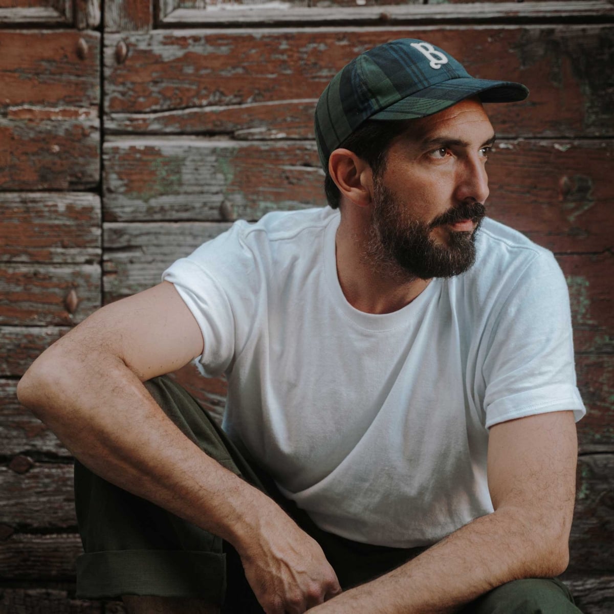 Gorra Gaspard - Tartán azul marino (imagen n.º 3)