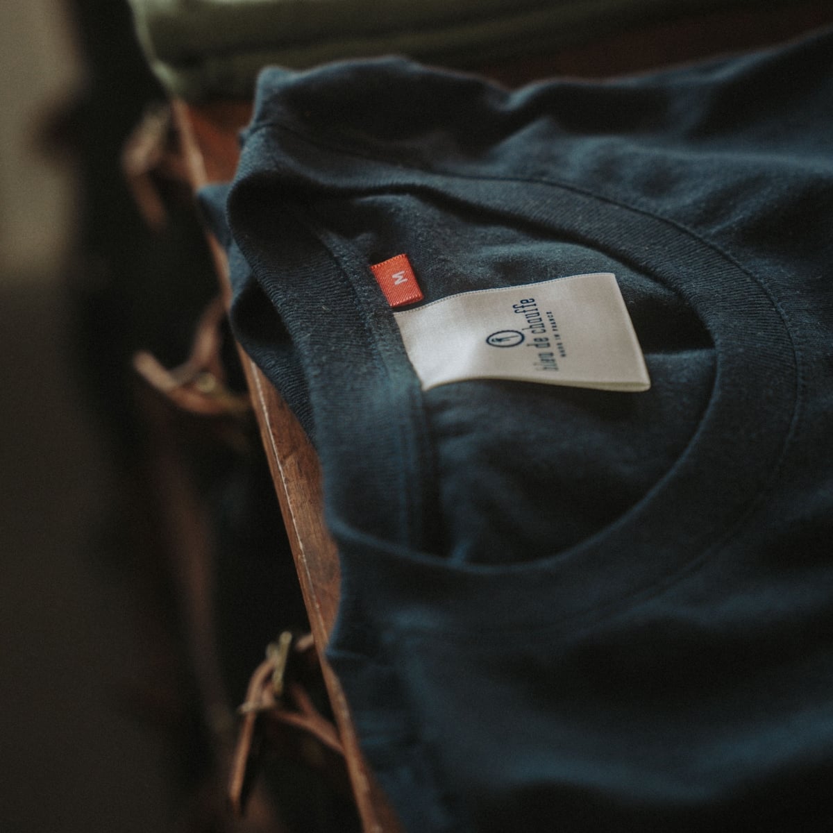 Le T Shirt chanvre coton MWC - Navy (image n°7)
