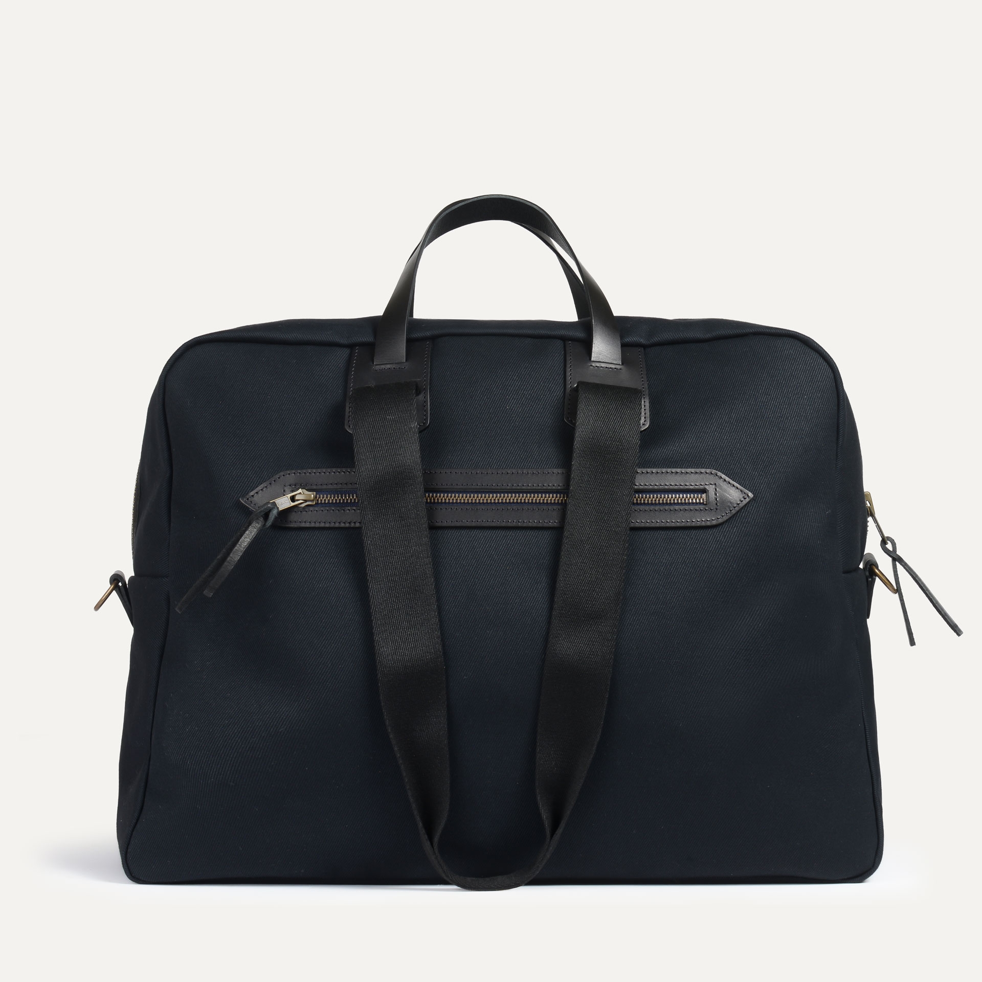 Sac voyage aviateur Missak - Noir BM (image n°1)