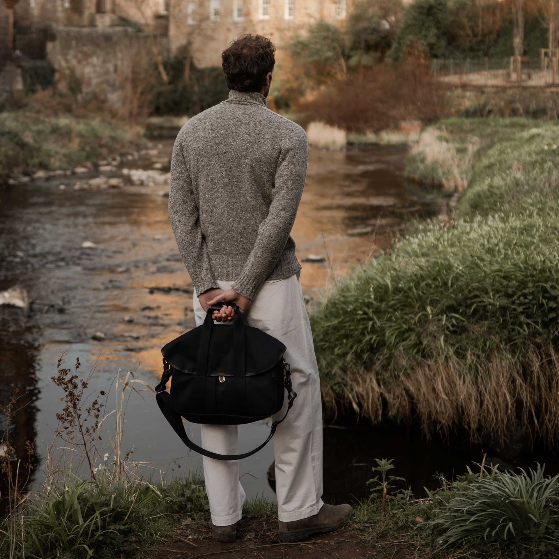 Bolso de negocios Musette - Negro BM (imagen n.º 6)