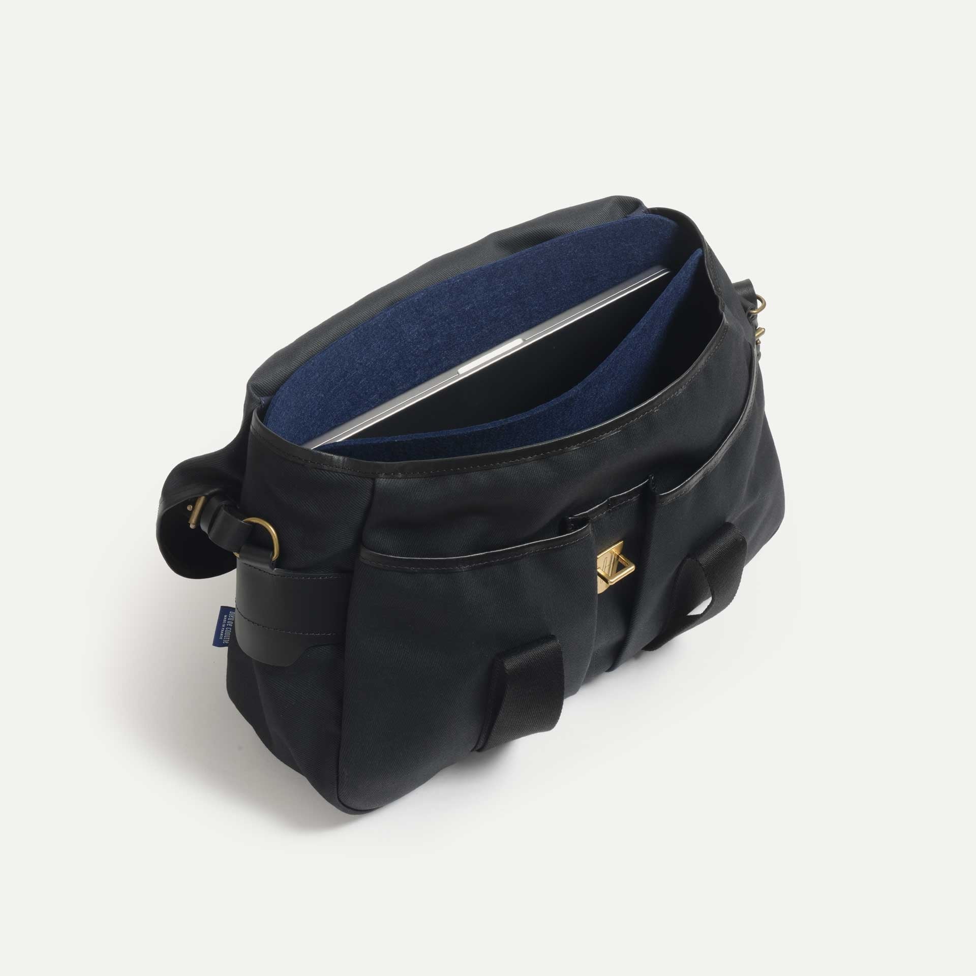 Bolso de negocios Musette - Negro BM (imagen n.º 5)