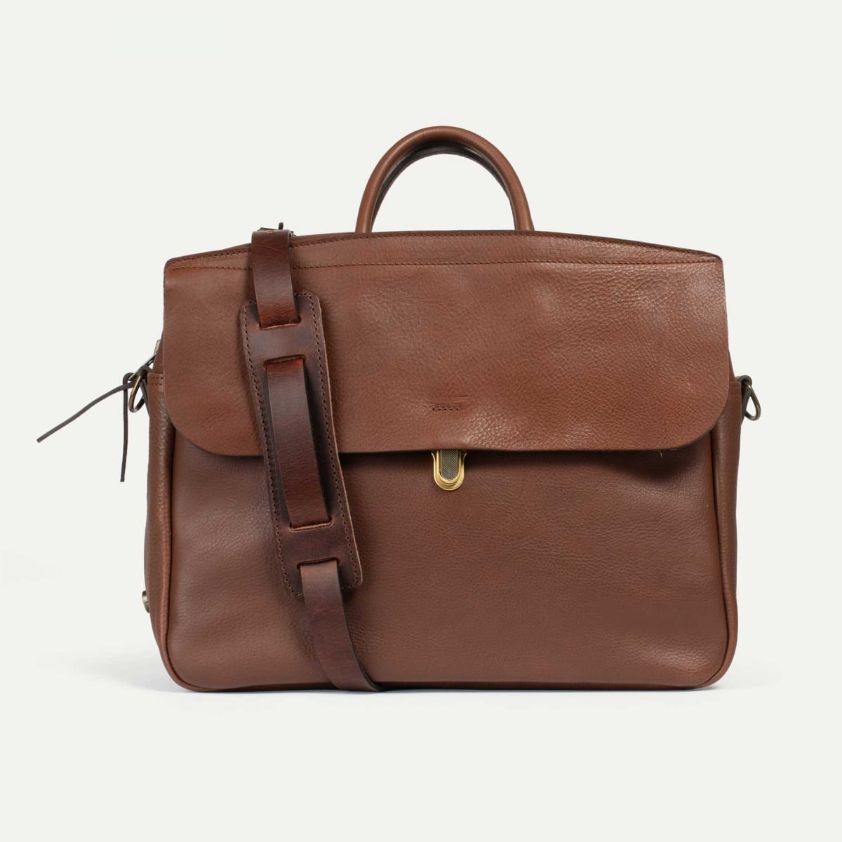 Sac Business Zeppo Solo - Brun ambré (image n°2)