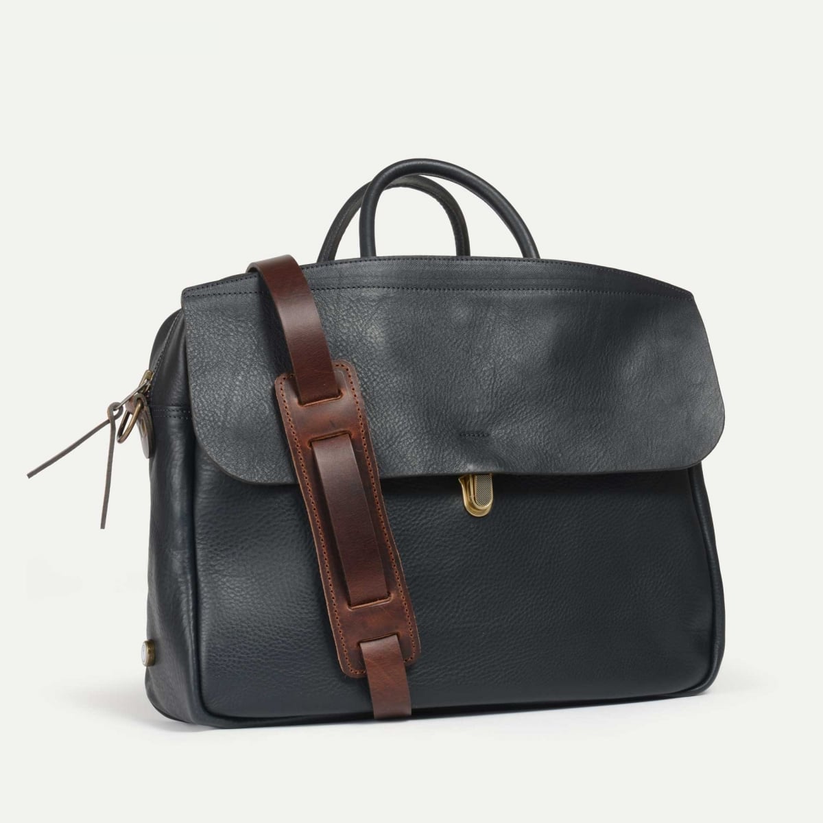 Zeppo Solo Business bag - Navy Blue (image n°1)