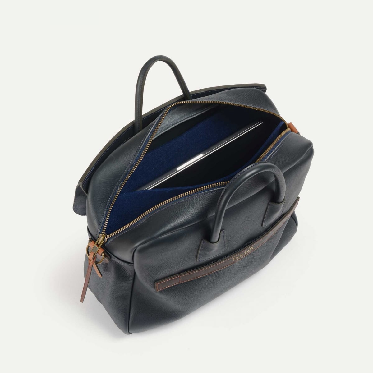 Zeppo Solo Business bag - Navy Blue (image n°5)