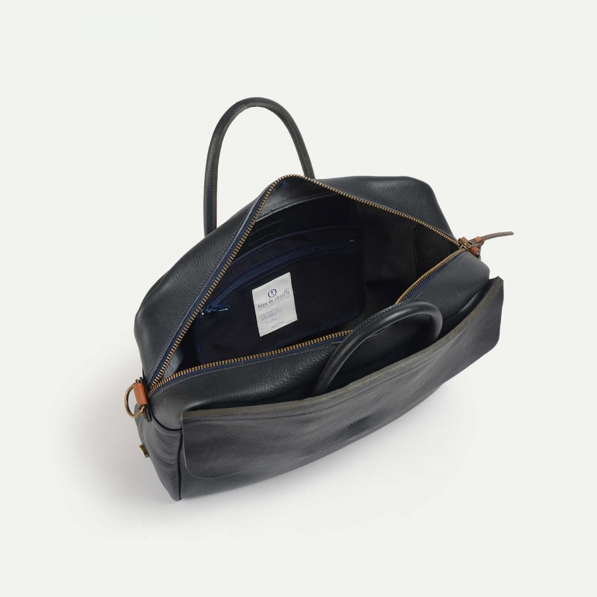 Zeppo Solo Business bag - Navy Blue (image n°6)