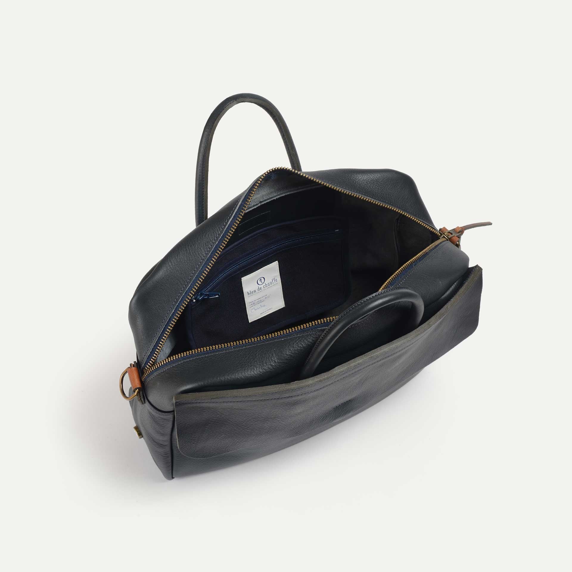 Zeppo Solo Business bag - Navy Blue (image n°6)