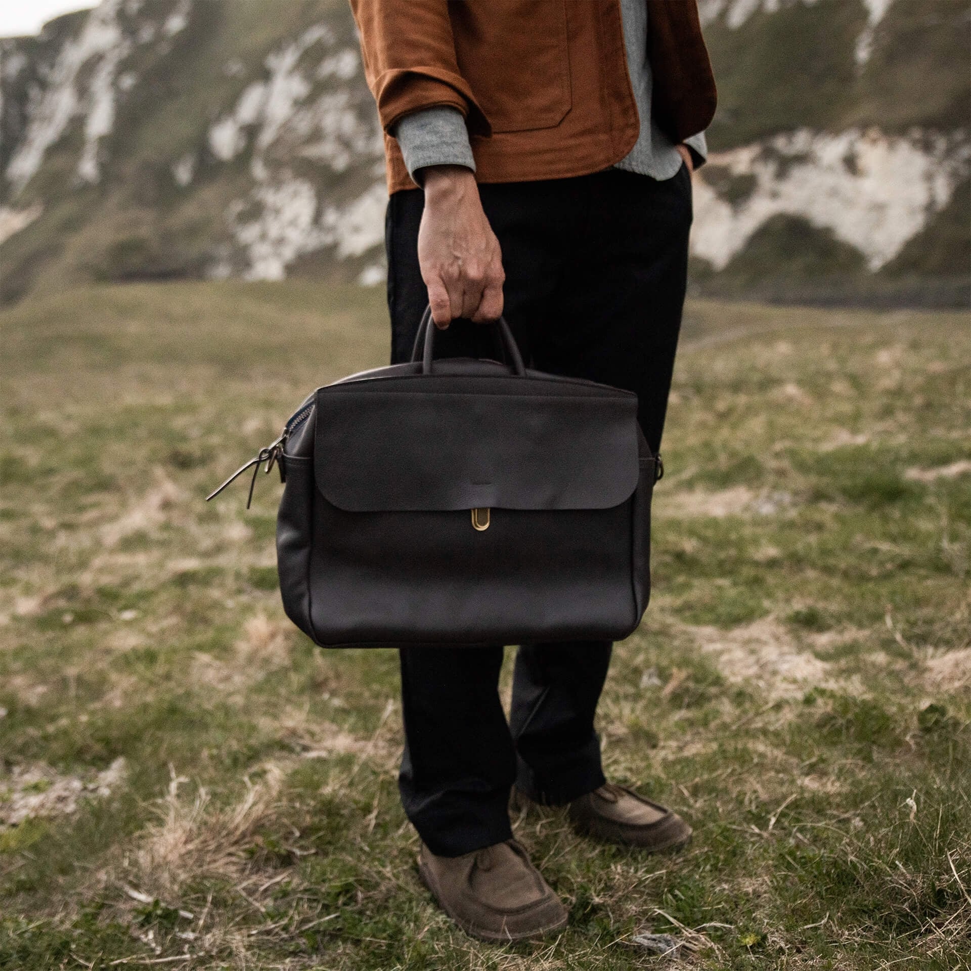 Sac Business Zeppo Solo - Gris (image n°8)