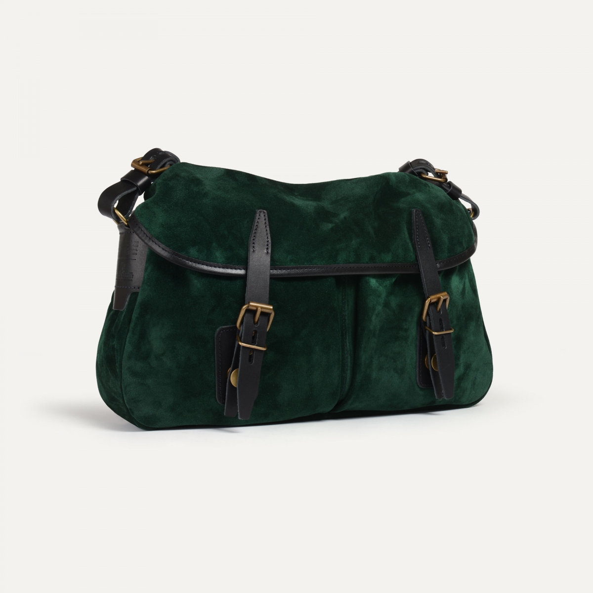 Bolsa de pescador S / Cuero aterciopelado - Verde oscuro (imagen n.º 2)
