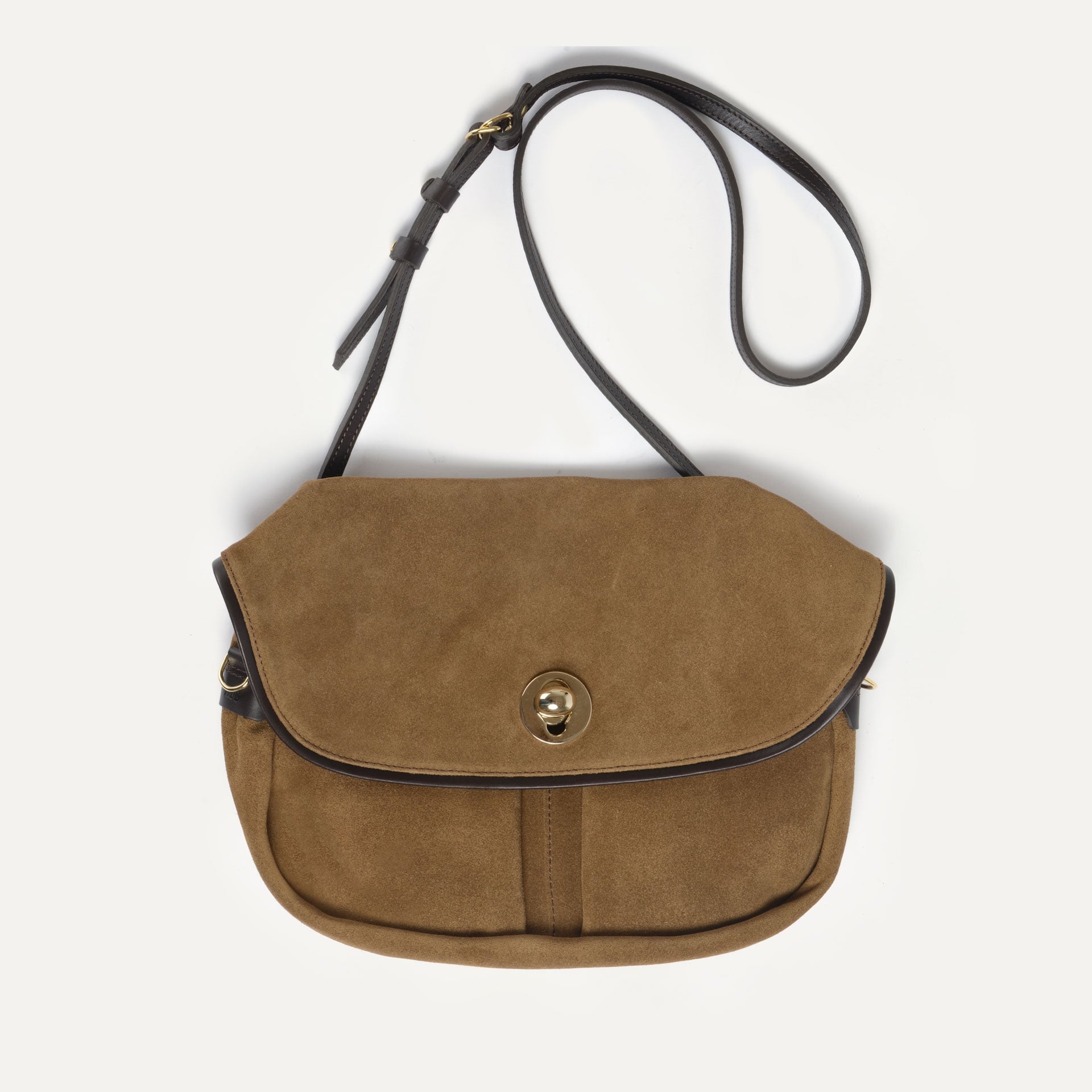 Janice Soft Musette S bag - Hazelnut Brown (image n°1)