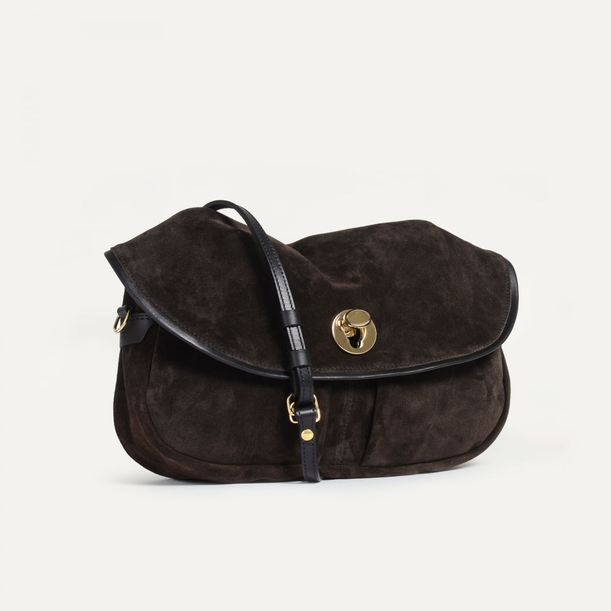 Soft musette S Janice - Dunkelbraun (image n°4)