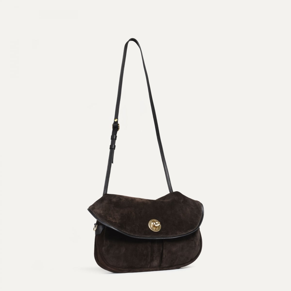 Soft musette S Janice - Marron Foncé (image n°5)