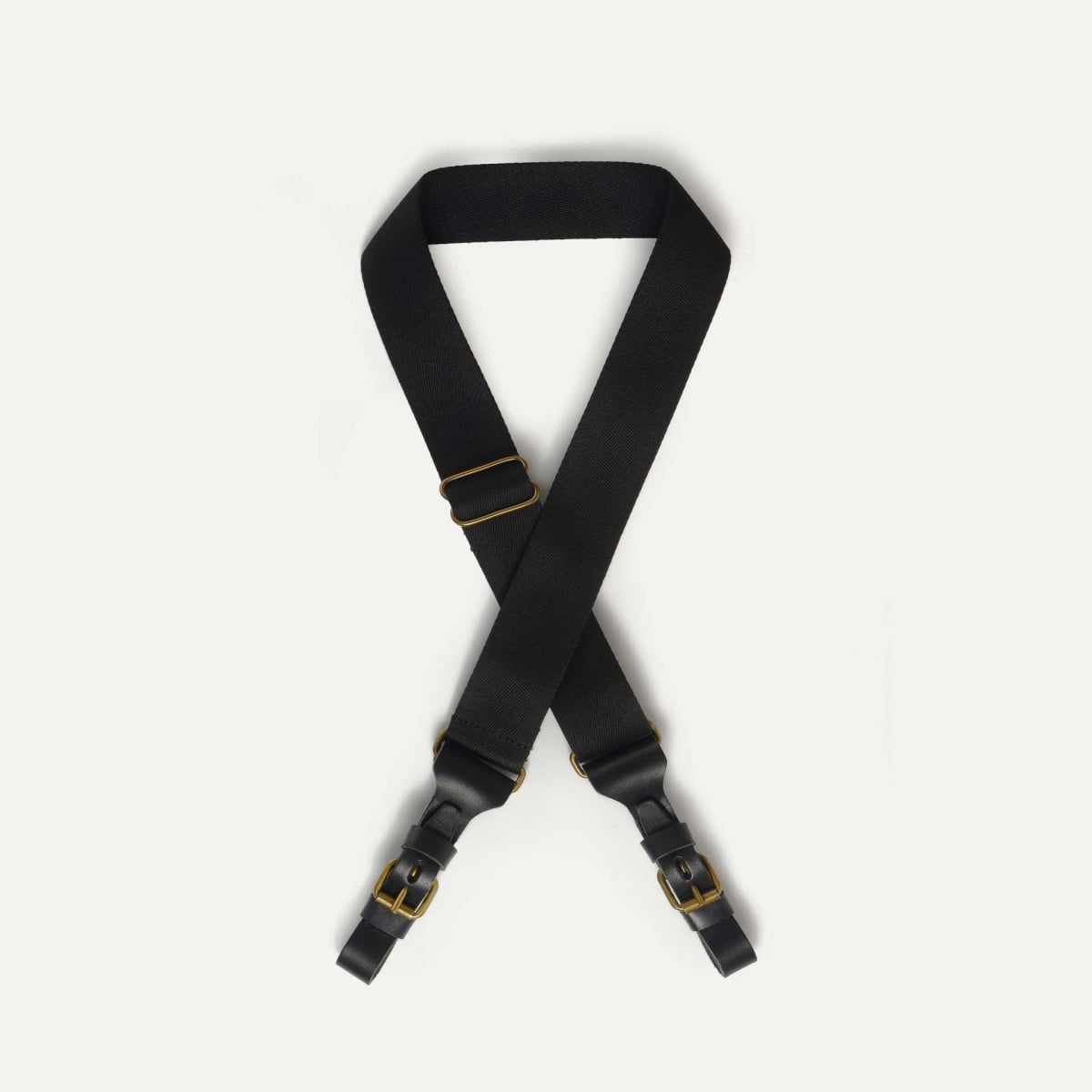 Abnehmbarer Schulterriemen woody business - Schwarz/Schwarz (image n°1)