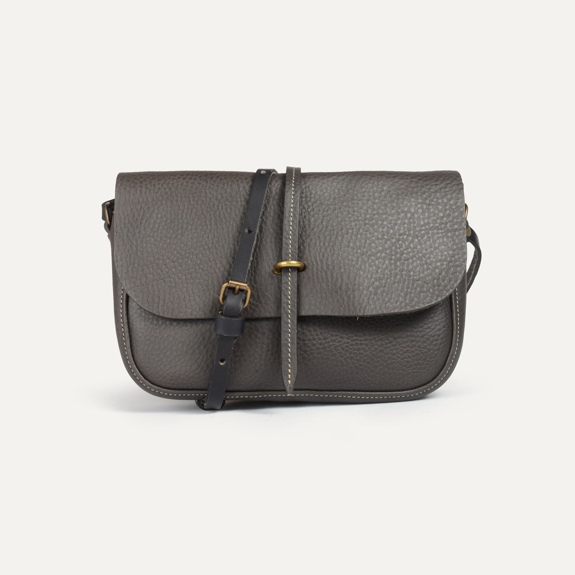 Pastiche postman bag / handbag - Grey (image n°1)