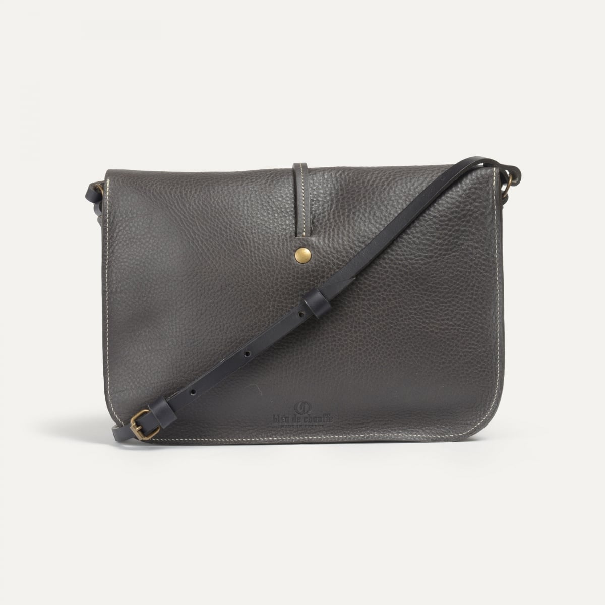 Sac postier Pastel - Gris (image n°3)