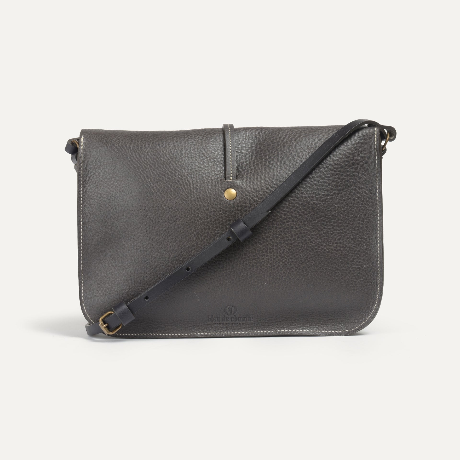 Sac postier Pastel - Gris (image n°3)
