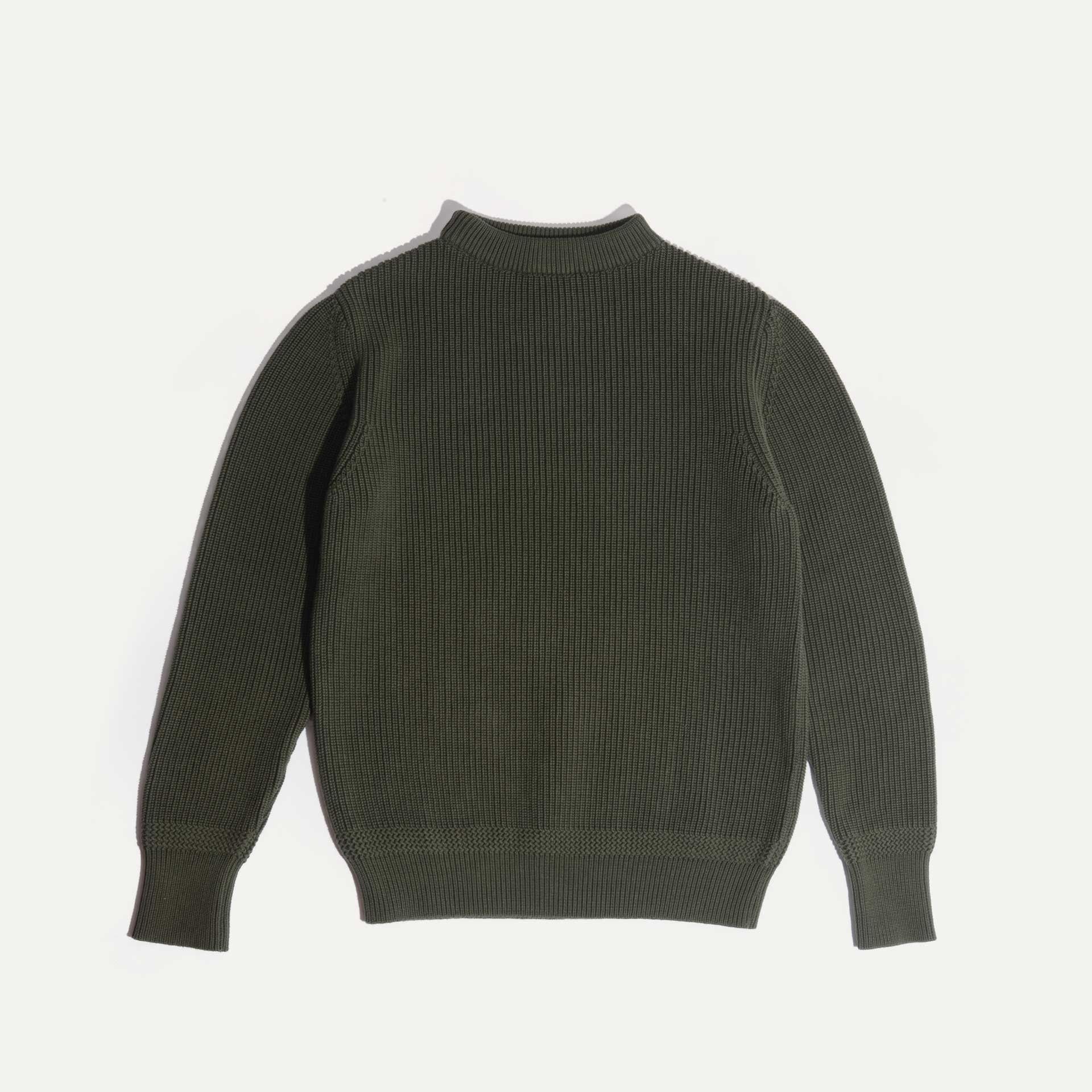 Marinepullover Cancale - khaki Grün (image n°1)