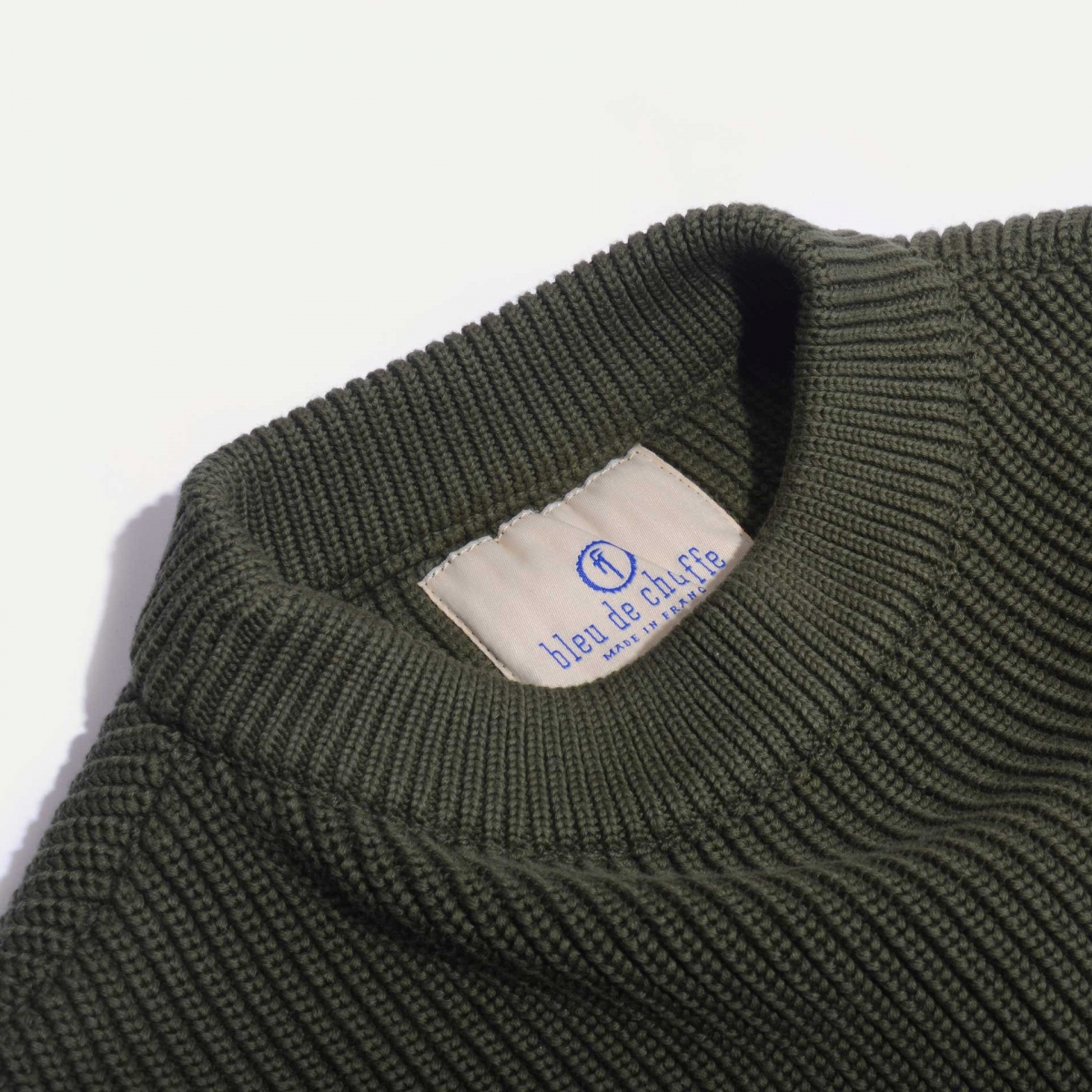 Marinepullover Cancale - khaki Grün (image n°4)