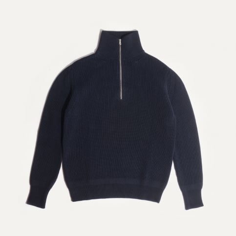 Pull Camionneur Sauzon - Bleu Marine