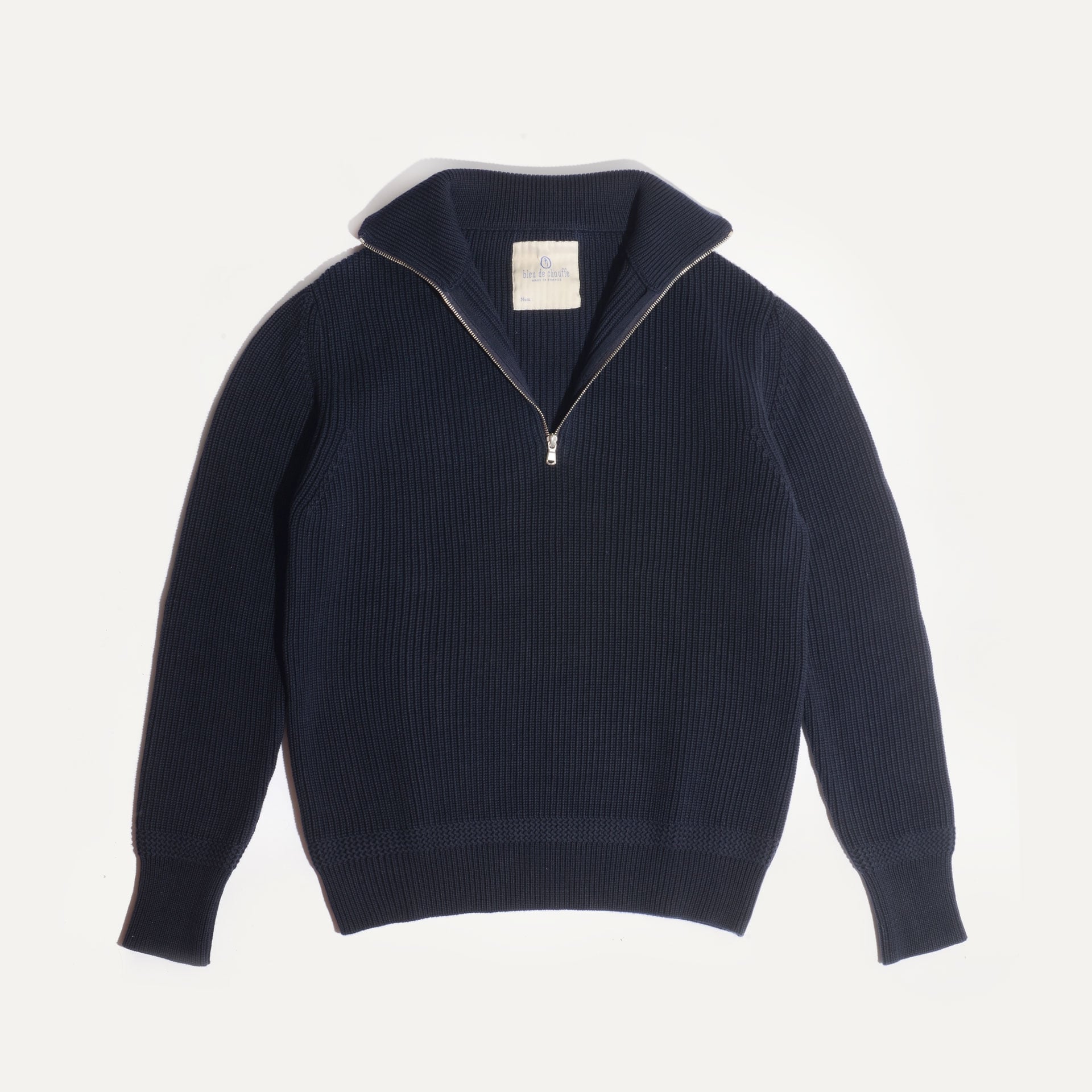 Pull Camionneur Sauzon - Bleu Marine (image n°3)