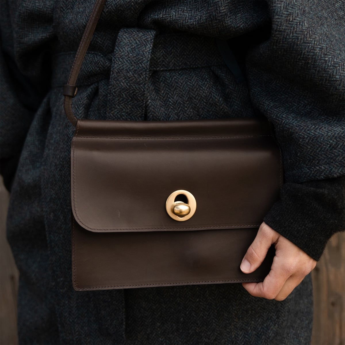 Bolso bandolera - Gris (imagen n.º 7)