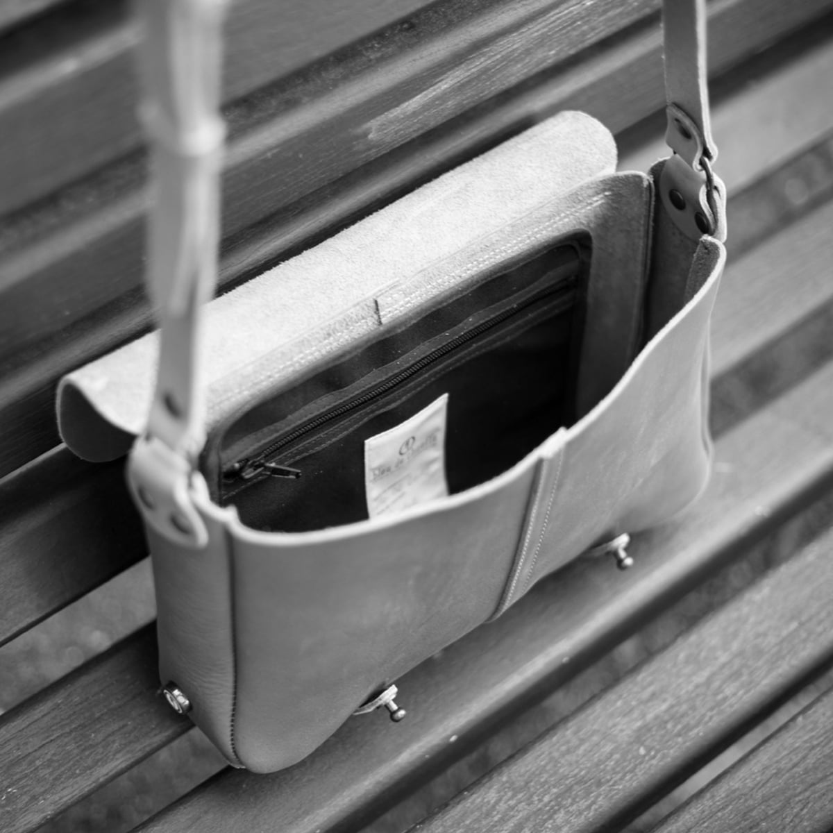 Klempnertasche Leo - Bernsteinbraun (image n°4)