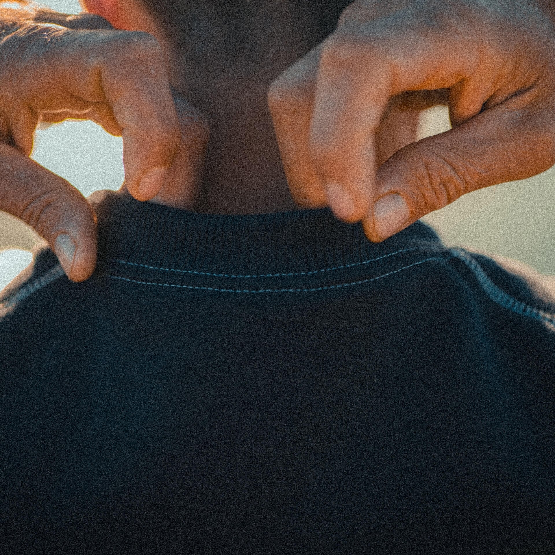 Sweatshirt RAW 50 - Marineblau (image n°6)