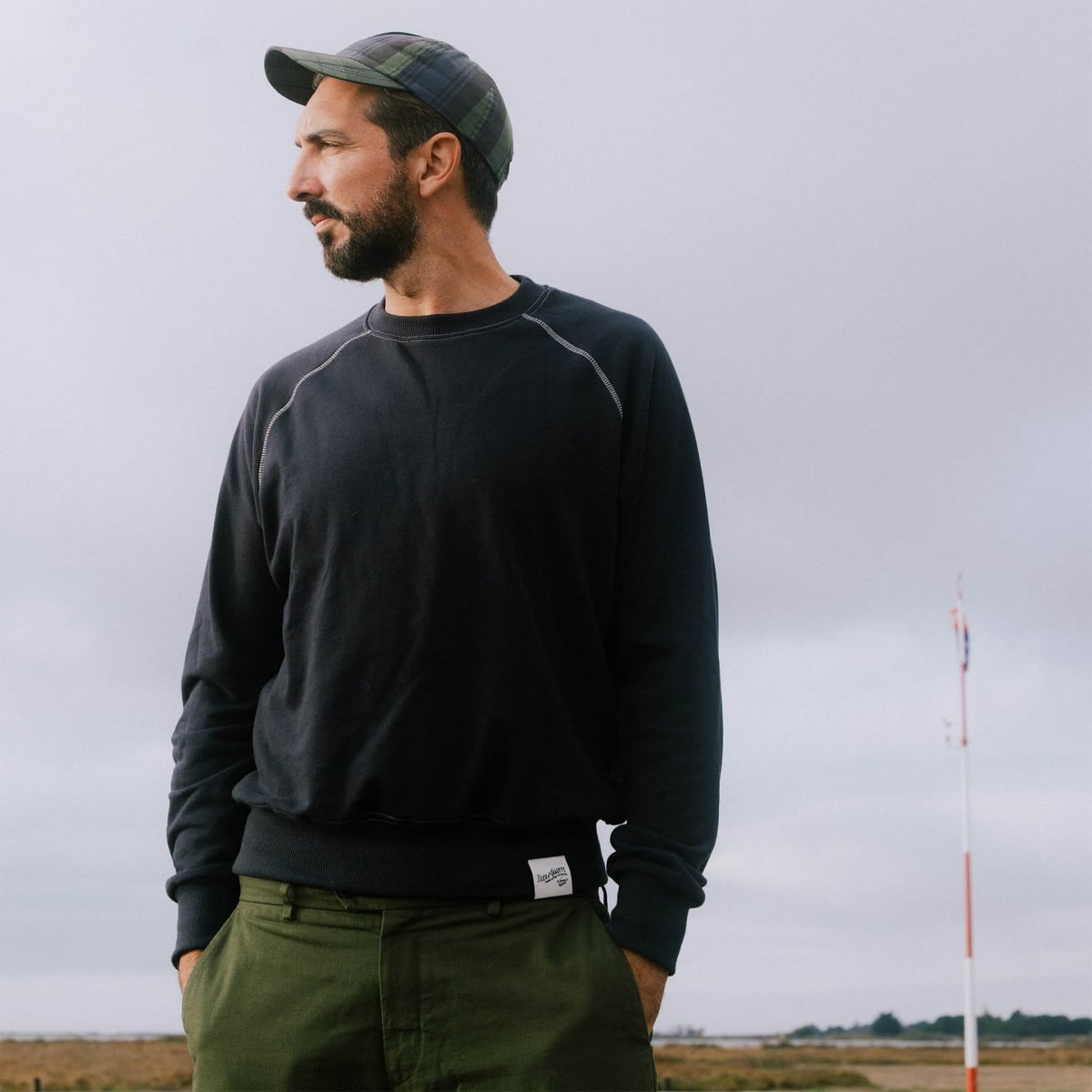 Sweatshirt RAW 50 - Marineblau (image n°10)