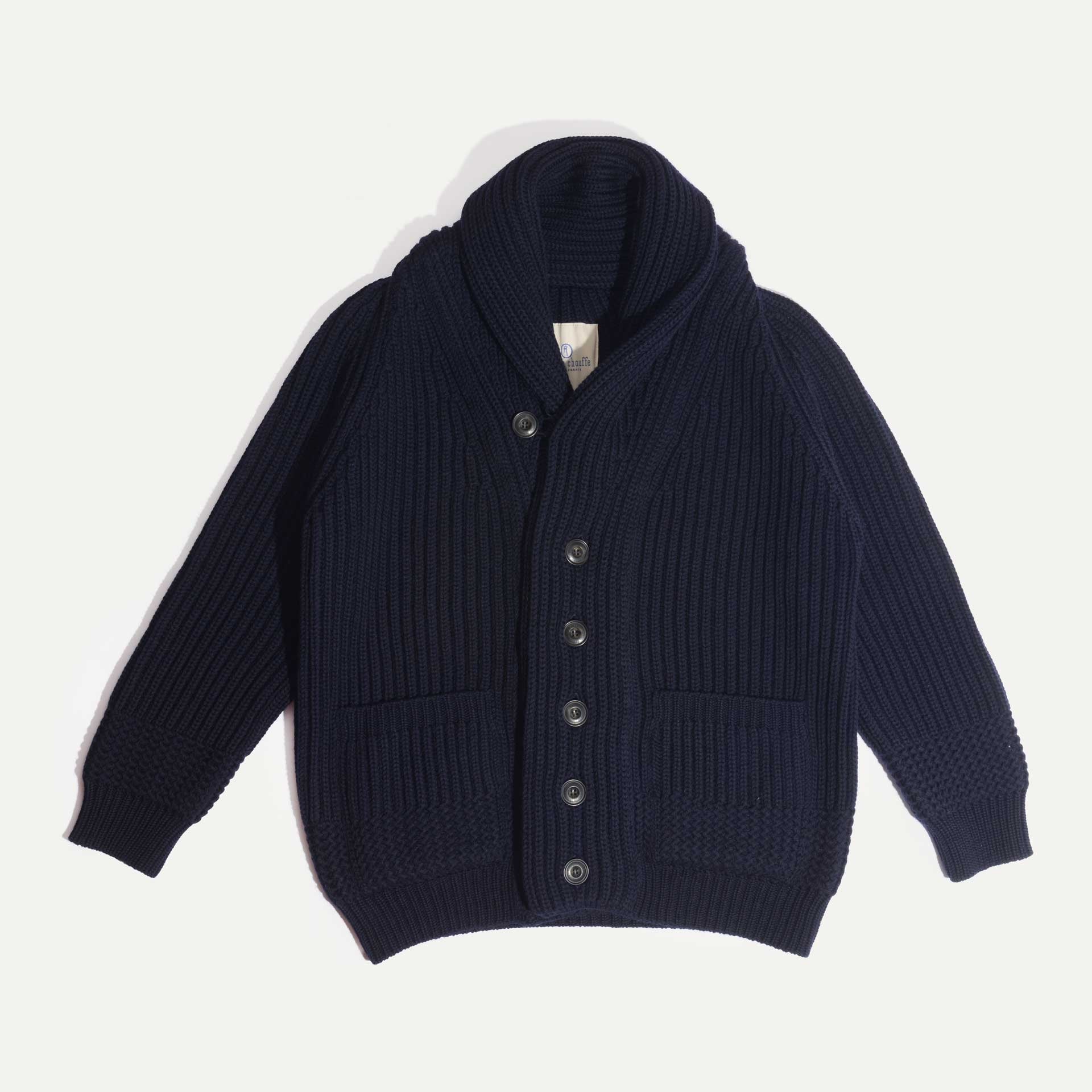 Doëlan cardigan - Navy Blue (image n°1)