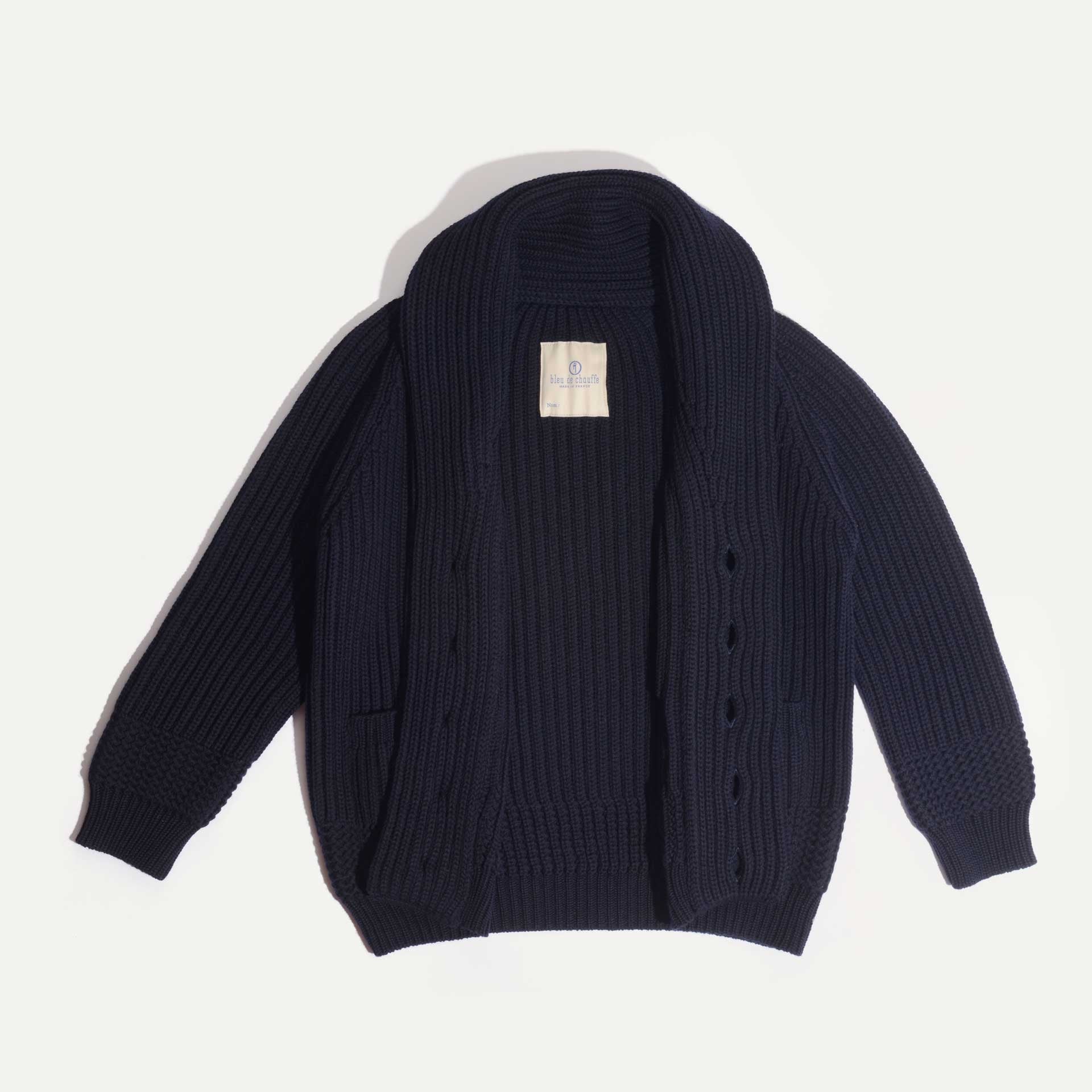Doëlan cardigan - Navy Blue (image n°3)