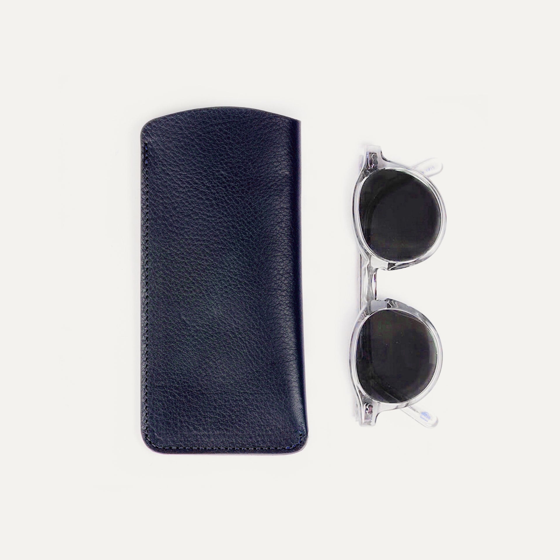 Binocle glasses case - Navy Blue (image n°1)