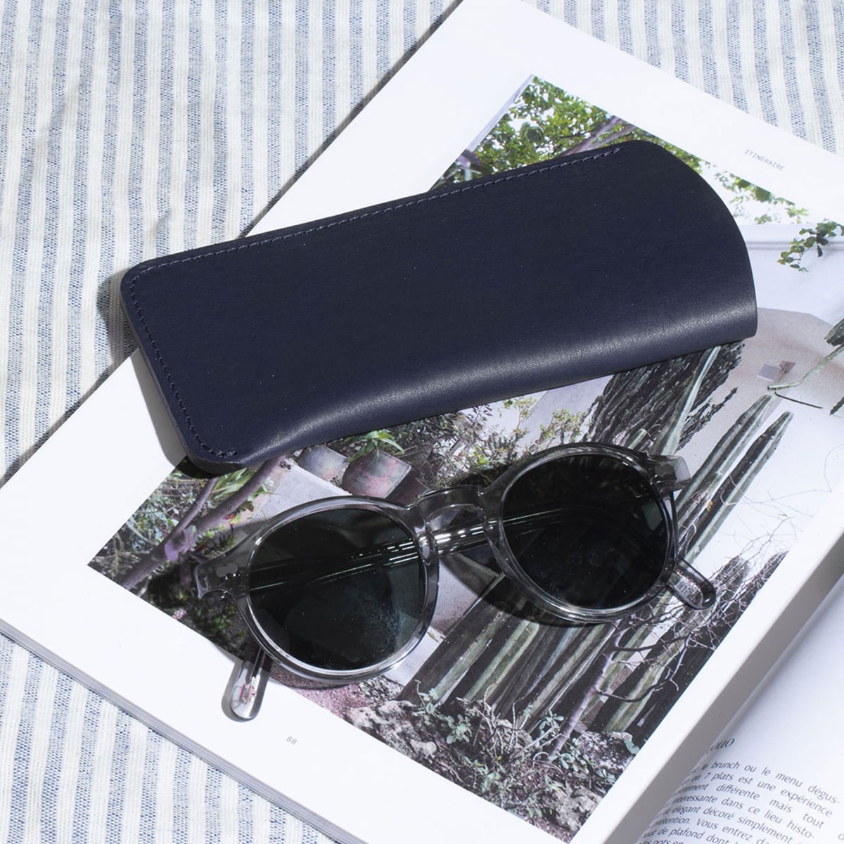 Estuche para gafas Binocle - Azul marino (imagen n.º 4)