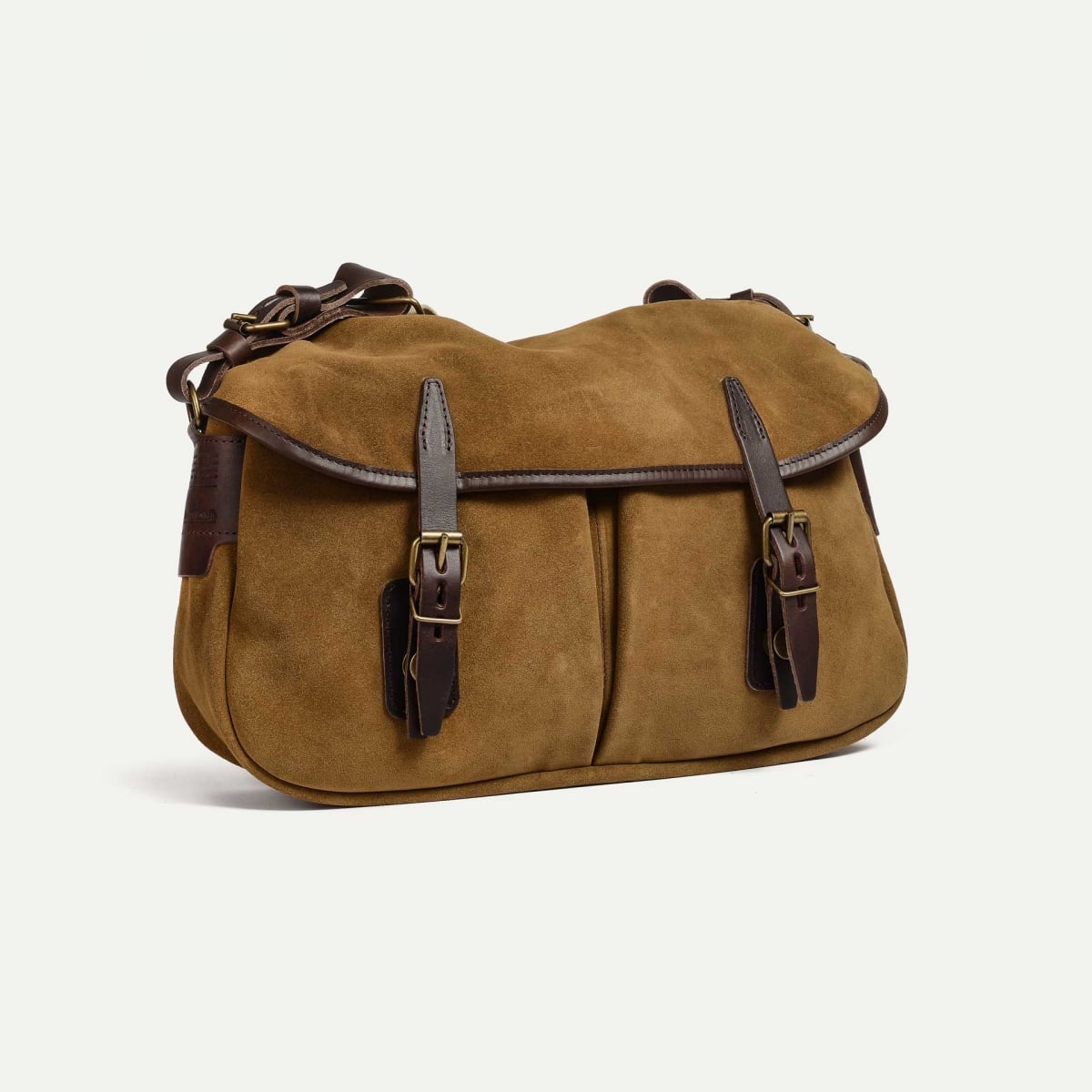 Musette S Fisherman's bag / Suede - Hazelnut Brown (image n°2)