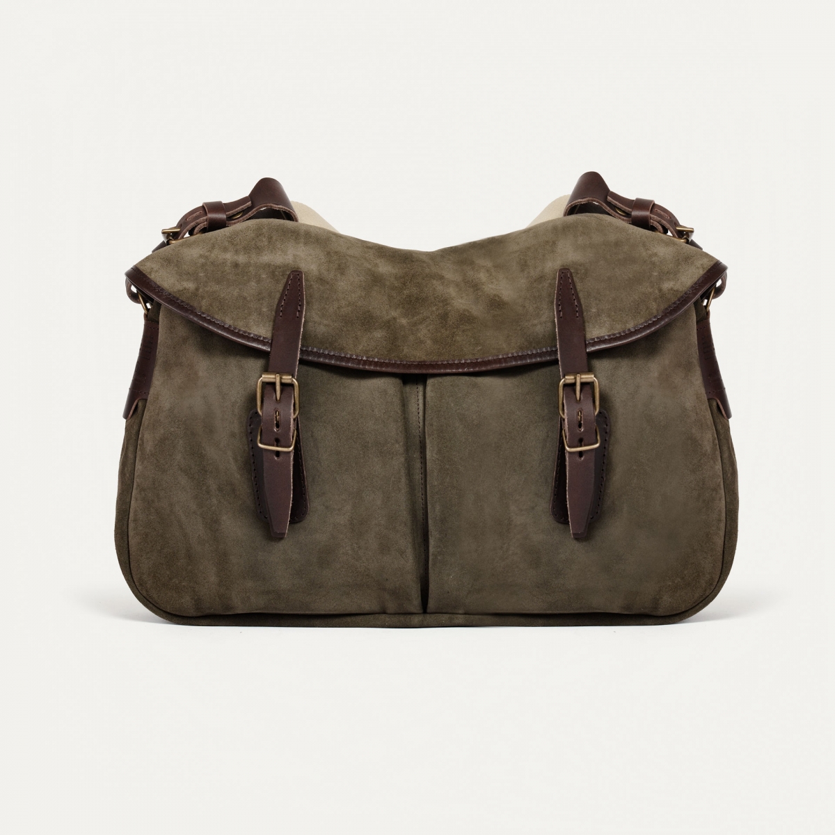 Musette des Fischers M / Veloursleder - Musk (image n°1)