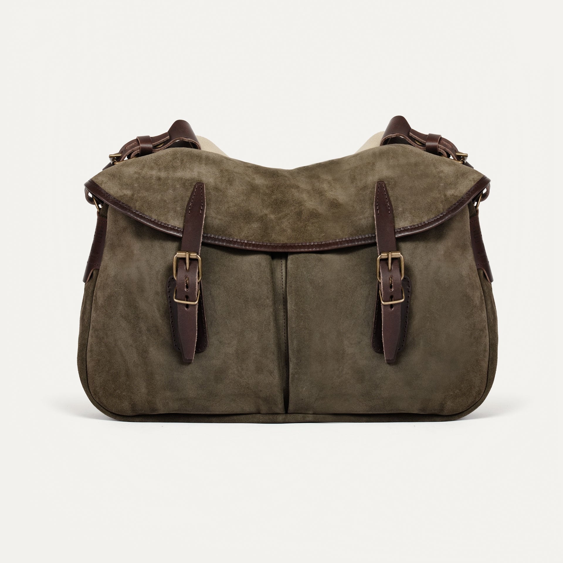Musette des Fischers M / Veloursleder - Musk (image n°1)