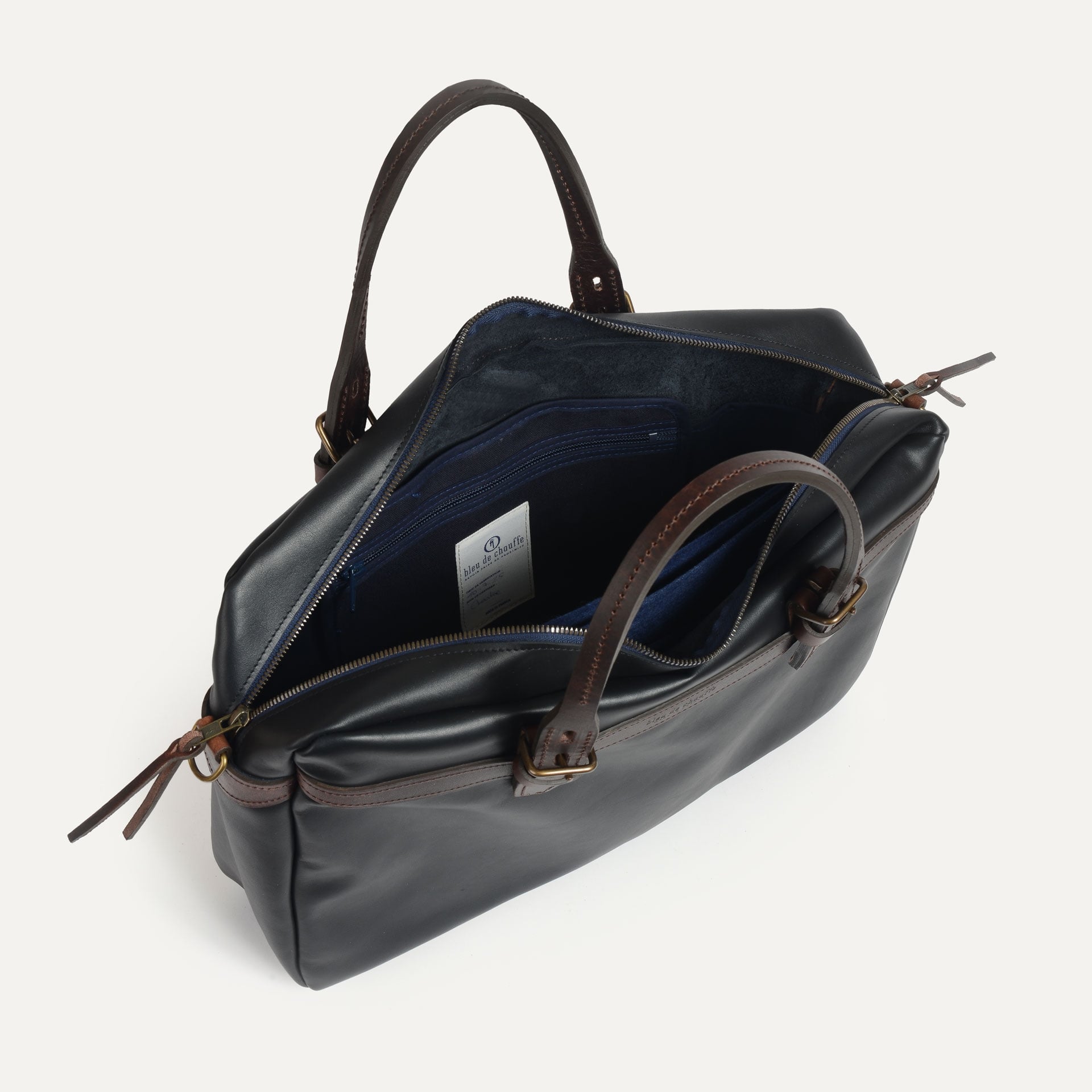 Bolso de negocios Ledger liscio - Negro (imagen n.º 6)