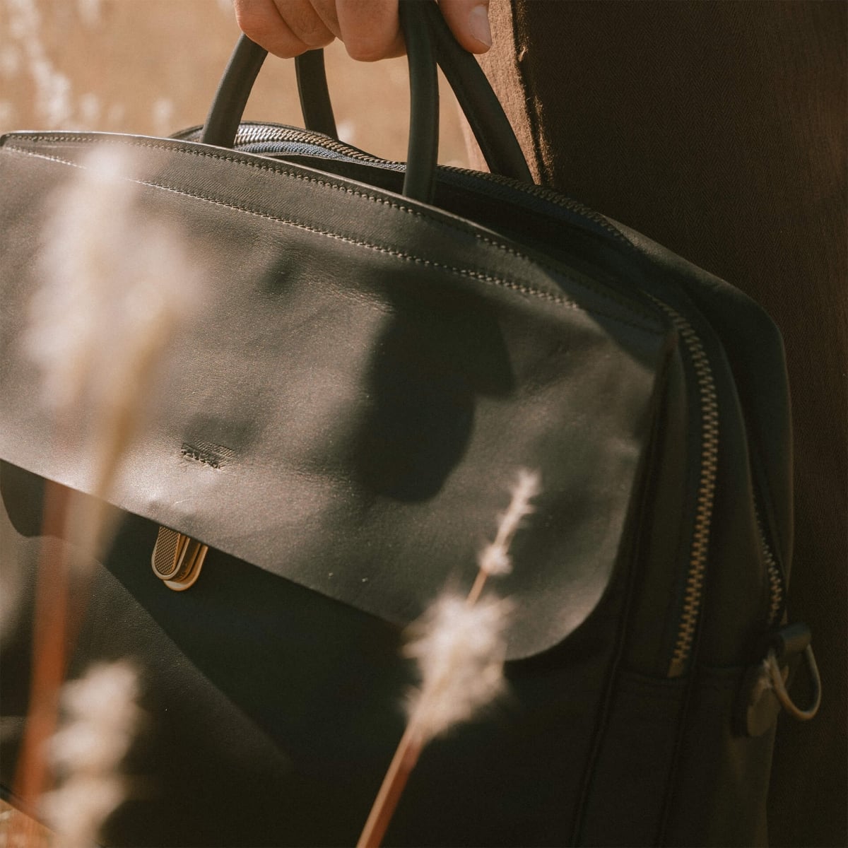 Sac Business Zeppo - Liscio  Noir (image n°6)