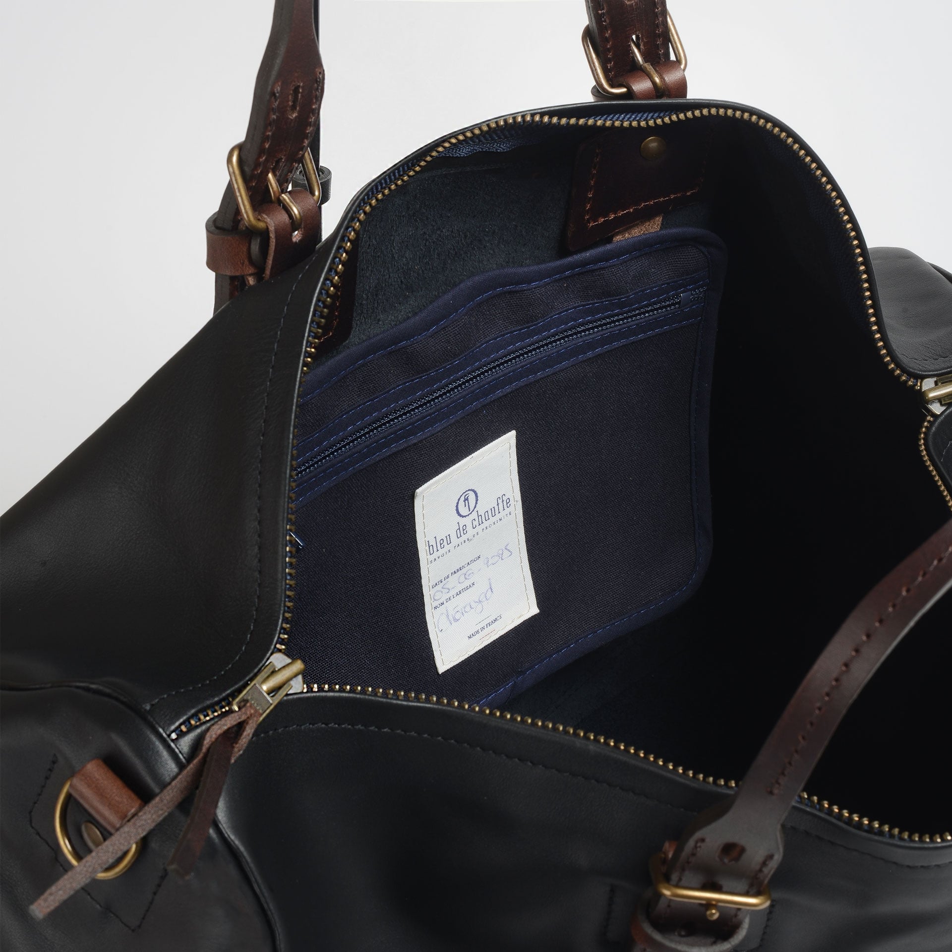 Reisetasche Hobo liscio - Schwarz (image n°6)