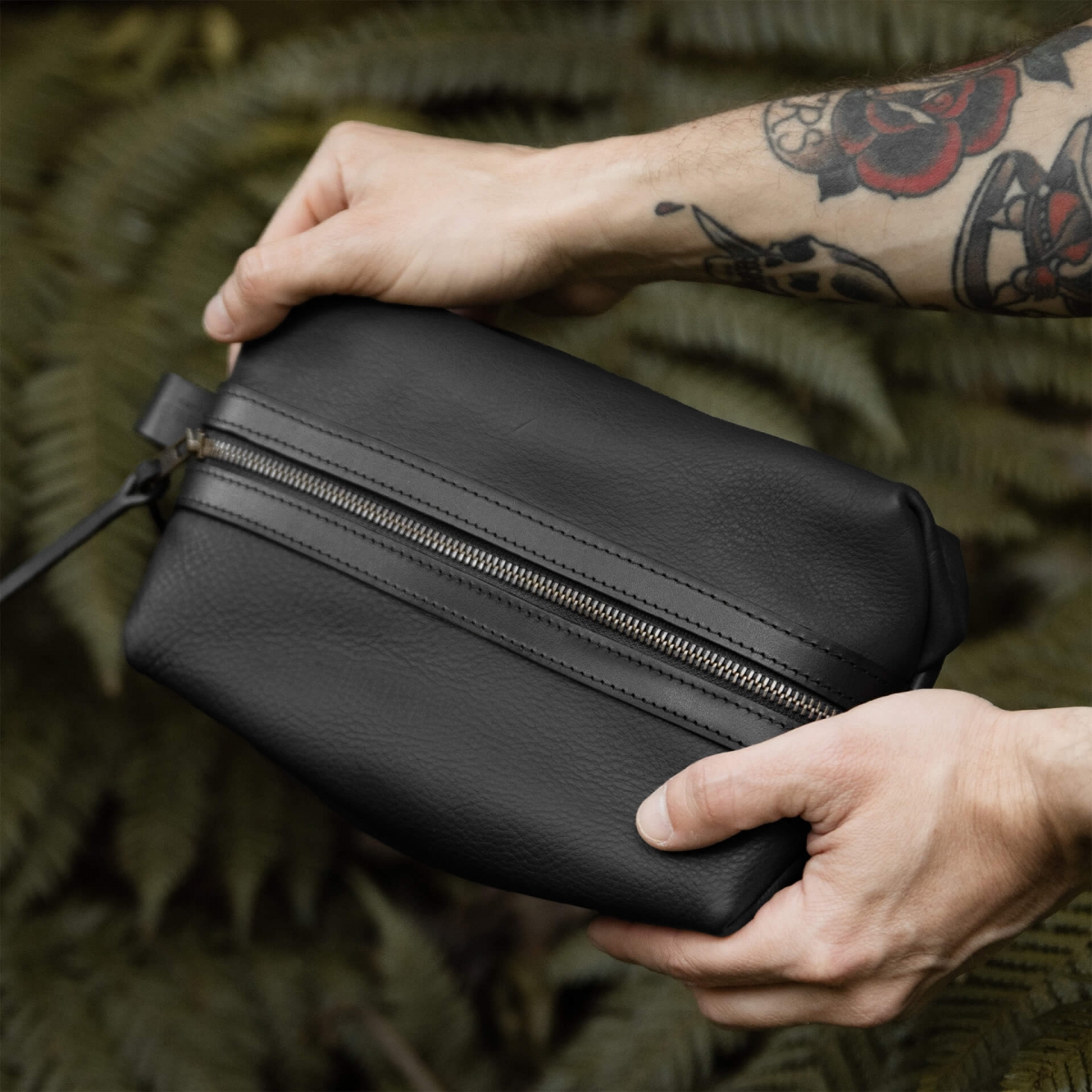 Trousse de toilette ZAZOU - Noir (image n°4)