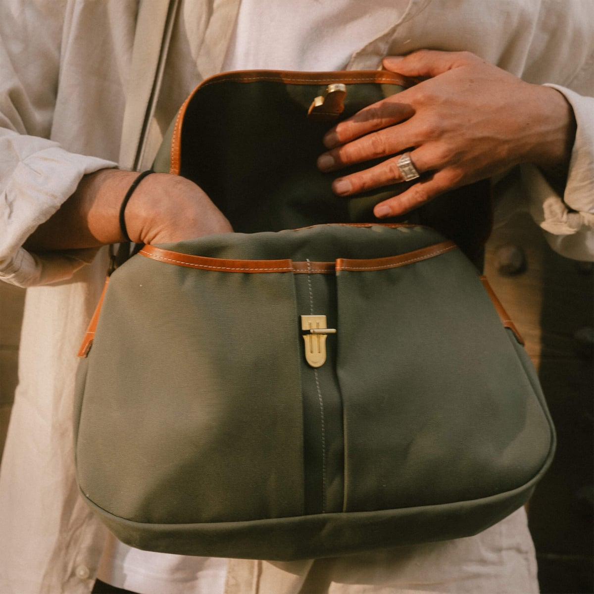Bolso bandolera Léon - Lichen (imagen n.º 6)