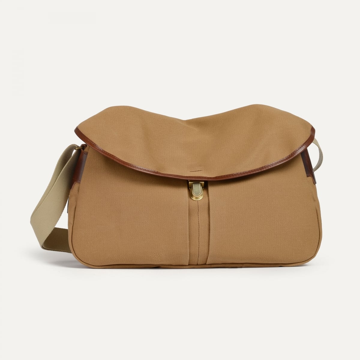 Léon messenger bag - Camel BM (image n°1)