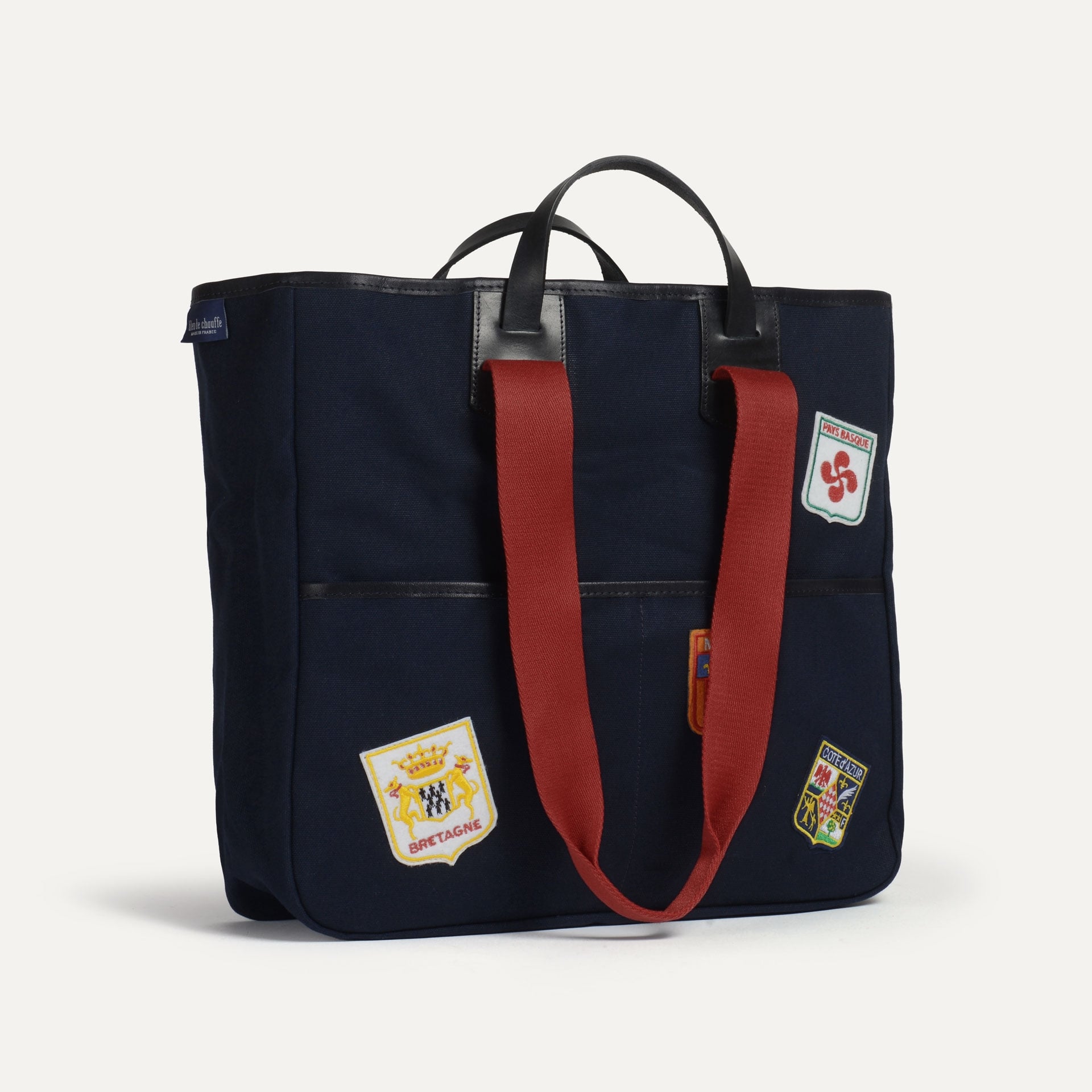 Meline Tote Bag - Blue Emblems (image n°2)